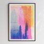 Abstract Riso Pink, Purple, thumbnail 4 of 7
