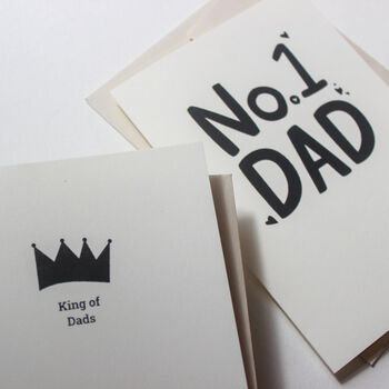 King Of Dads Fathers Day Cards, 7 of 9