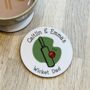 Personalised Cricket Dad Coaster, thumbnail 1 of 2
