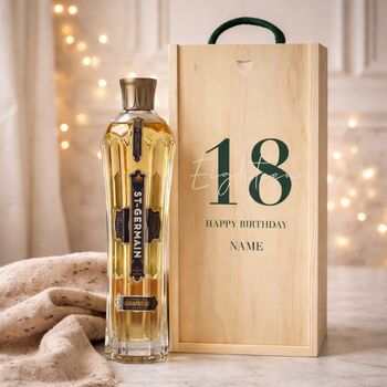 Personalised 18th Birthday Aperitif Gift Set With Custom Lid, 4 of 11