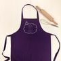 Personalised Thought Bubble Apron, thumbnail 7 of 8