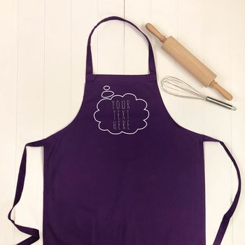Personalised Thought Bubble Apron, 7 of 8