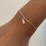 Sterling Silver Birthday Bracelet Greeting Card Gift, thumbnail 3 of 5