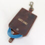 Leather Cable Organiser Keyring, thumbnail 2 of 12