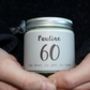 Personalised 60th Birthday Candle, thumbnail 1 of 4