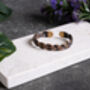 Twisted Dark Copper Cuff Bracelet And Handcrafted, thumbnail 2 of 2