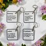 Personalised Mother’s Day Dictionary Definition Keyring, thumbnail 4 of 4