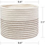 Cotton Rope Storage Planter Basket, thumbnail 10 of 10