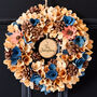 Personalised Warm Floral Autumn Wreath, thumbnail 1 of 4
