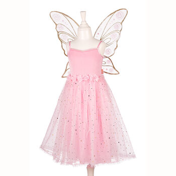 Girl's Vintage Fairy Dress Up Costume, 6 of 6