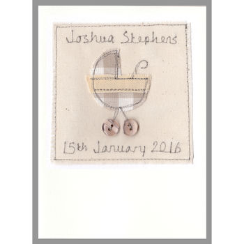 Personalised New Baby Boy Card, 3 of 12