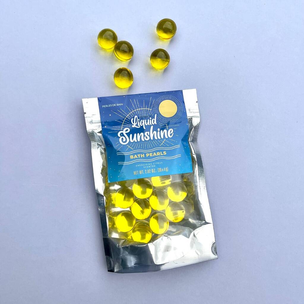 Bath Pearls 'Liquid Sunshine' Citrus Scented By Nest Gifts