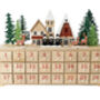 Wooden Advent Calendar With Carol Singers, thumbnail 2 of 2