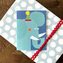 Mini Elephant Greetings Card, thumbnail 1 of 5