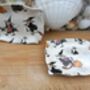 Set Of Two Handmade Soap Dishes In Witches Design, thumbnail 9 of 10