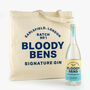 Bloody Bens Signature Gin And Mallorca Beach Bag, thumbnail 3 of 4