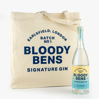 Bloody Bens Signature Gin And Mallorca Beach Bag, 3 of 4