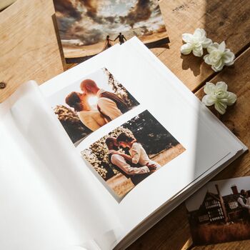 Personalised Wedding Photo Album. Modern Text Design, 10 of 11