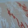 Peach Abstract Art Print, thumbnail 2 of 9