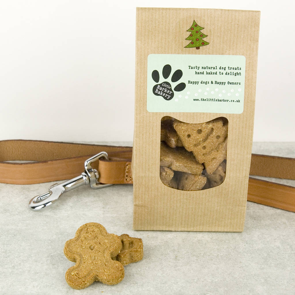 Christmas Gift Dog Treats By The Little Barker Bakery