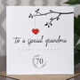 Personalised 70th Birthday Card For Special Grandma, thumbnail 4 of 4