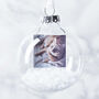 Personalised Christmas Pet Photo Bauble, thumbnail 1 of 2