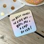 Ombre Hearts 'The Best Things In Life Are..' Coaster, thumbnail 1 of 4