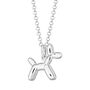 Balloon Dog Necklace, Sterling Silver Or Gold Plated, thumbnail 9 of 11