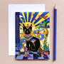 Cat Greeting Cards, Kitty Greeting Cards, thumbnail 7 of 8