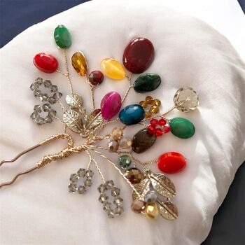Aurora Bloom Hair Pin, 5 of 5