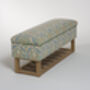 Bespoke Floral Fabric Storage Bench For Shoes, thumbnail 3 of 10