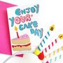 Cake Day Birthday Card, thumbnail 2 of 4