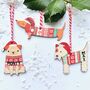 Personalised Colourful Pet Decorations, thumbnail 1 of 8