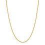 Gold Plated Delicate Twisted Rope Necklace, thumbnail 1 of 7