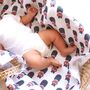 Muslin Swaddle Blanket London Soldiers Baby Gift, thumbnail 12 of 12