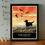 Limited Edition Labrador Print: Dog Lovers Gift, thumbnail 1 of 8