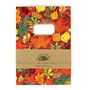 Autumna Fallen Leaf Print Notebook, thumbnail 6 of 8