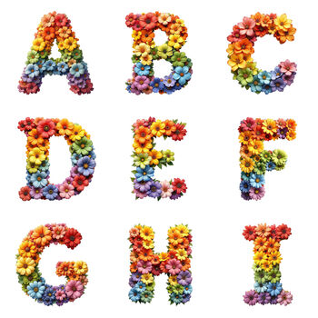 Personalised Flower Alphabet New Baby Teddy Bear, 5 of 7
