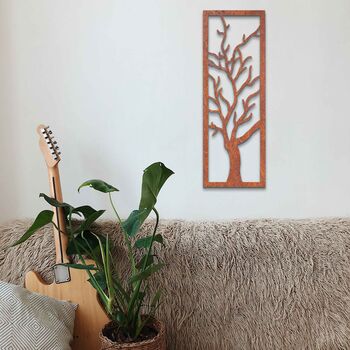 Minimalist Metal Tree Wall Art For New Home Decor, 10 of 12