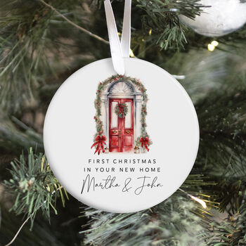 New Home Christmas Ceramic Ornament Gift, 2 of 7