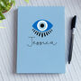 Personalised Evil Eye Notebook, thumbnail 1 of 2