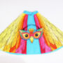 Parrot Tropical Bird Festival Superhero Cape, thumbnail 2 of 3