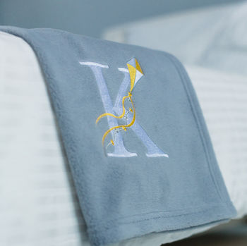 Personalised Alphabet Fleece Blanket, 5 of 7