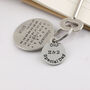 Anniversary Gift Special Day Calendar Round Keyring, thumbnail 5 of 10