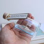 Personalised Handmade Paper Boat In A Bottle, thumbnail 5 of 12