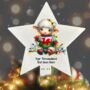 Personalised Wales Dragon And Welsh Sheep In Christmas Lights, thumbnail 6 of 11