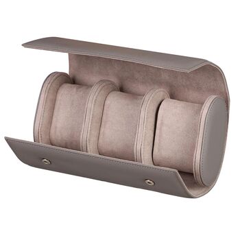 Personalised Grey Faux Leather Watch Box, 3 of 8