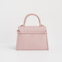 Pink Small Structured Tote Bag, thumbnail 7 of 10