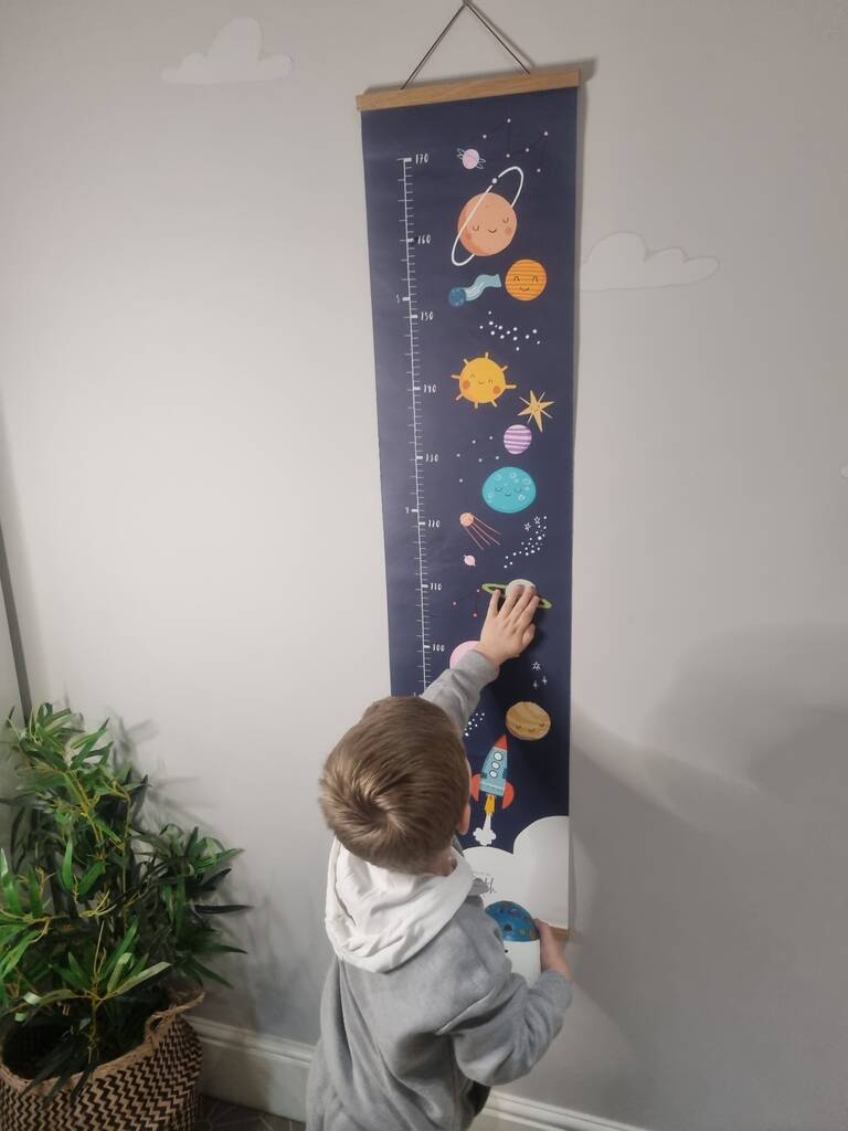 Kids Space Height Chart | Growth Chart, 1 of 7