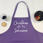 Christmas With The… Personalised Apron, thumbnail 6 of 8